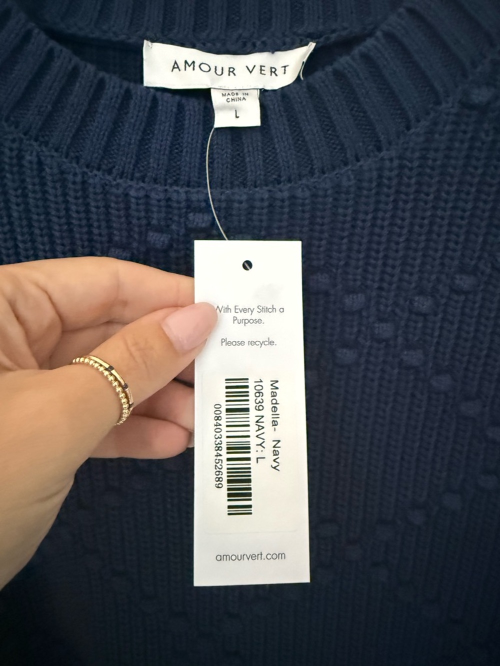 Amour Vert Madella Sweater - Picture 2 of 4